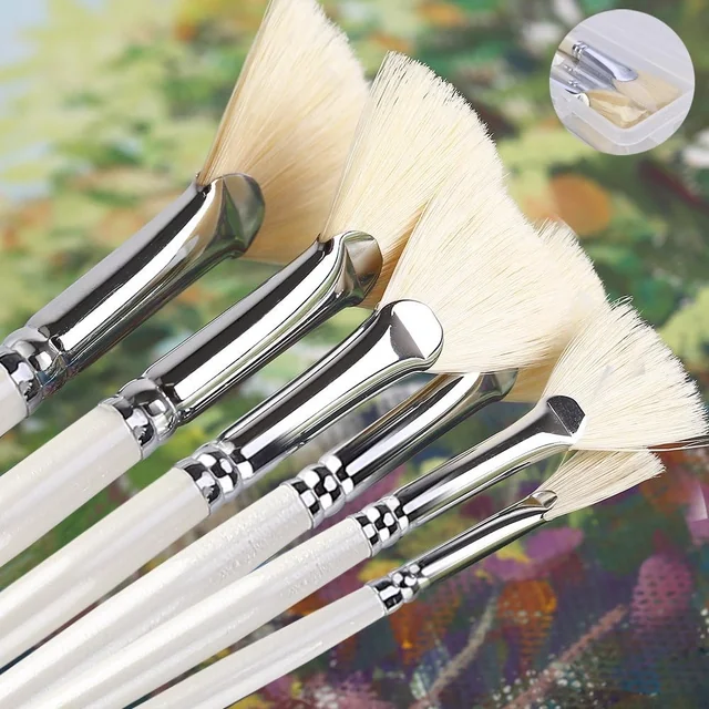 Amagic Hog Bristle Fan Brush Set — product view 7