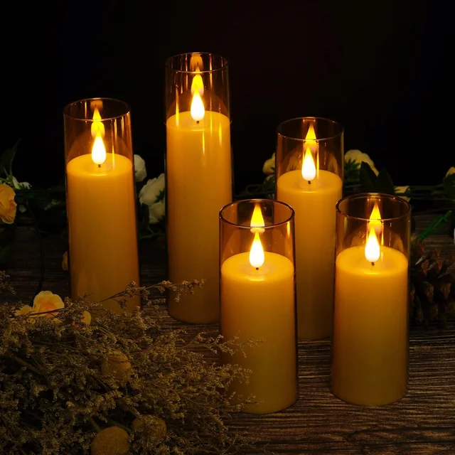 Amagic Amber Acrylic Pillars — product view 4
