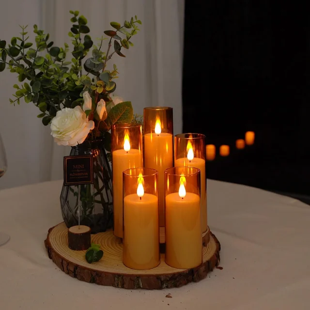 Amagic Amber Acrylic Pillars — product view 7