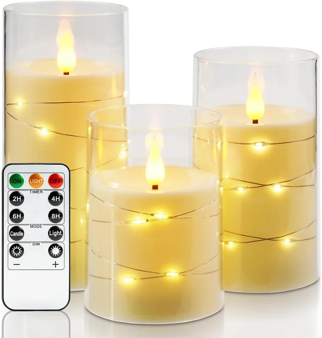 Amagic Fairy Light Pillars — product view 1